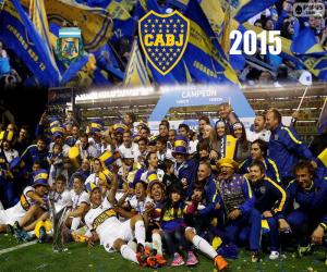 yapboz Boca, 1st Division 2015 şampiyonu
